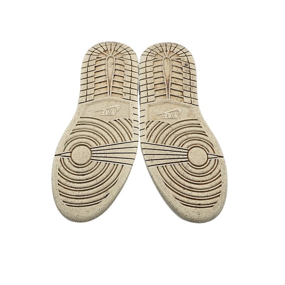 Women's Size‎ 7 US VGC Jordan 1 Low SE Team Gold Basketball Shoes White Leather - Picture 5 of 8